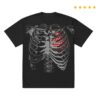 Bastille Store Merch Bastille Skeleton Heart Black T-Shirt 2 kenny bastille store merch bastille skeleton heart black t shirt