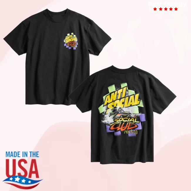 Antisocialsocialclub Merch Store Artic Snowmobile Tee Antisocialsocialclub Merch Store Artic Snowmobile Tee