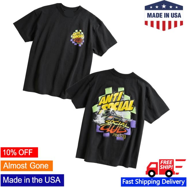 Antisocialsocialclub Merch Store Artic Snowmobile Tee Antisocialsocialclub Merch Store Artic Snowmobile Tee