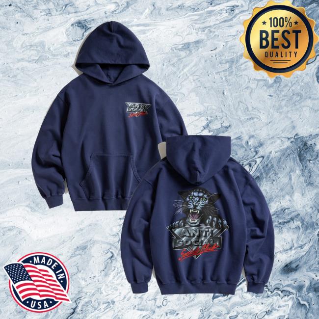 Antisocialsocialclub Merch Store Snow Cat Hoodie Antisocialsocialclub Merch Store Snow Cat Hoodie