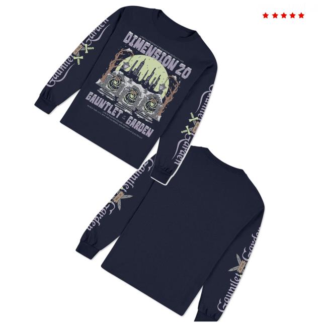 Dropout Merch Store Gauntlet At The Garden Long Sleeve Dropout Merch Store Gauntlet At The Garden Long Sleeve