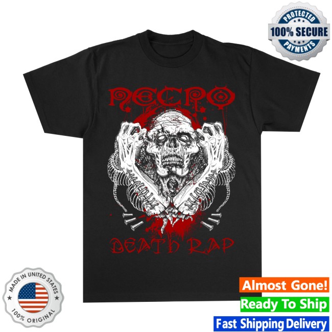 Necro Super Store Necro Death Rap Heavy Cotton Tee Necro Super Store Necro Death Rap Heavy Cotton Tee