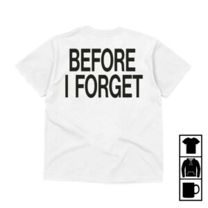 The Kid Laroi Store Before I Forget Tee