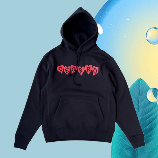 Deorro Store Merch De Todo Corazon Deorro Black Hoodie Deorro Store Merch De Todo Corazon Deorro Black Hoodie