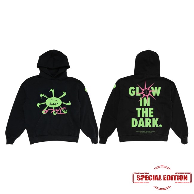 Travis Scott Store Merch Cj X Nike Smiley Hoodie Black Travis Scott Store Merch Cj X Nike Smiley Hoodie Black