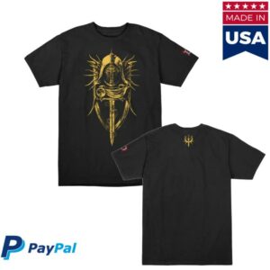 Blizzard Gear Merch Store Diablo Iv Lord Of Hatred Paladin Black T-Shirt