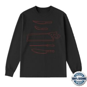 Flavor Foley Store Merch Cutlery Long-Sleeve T-Shirt