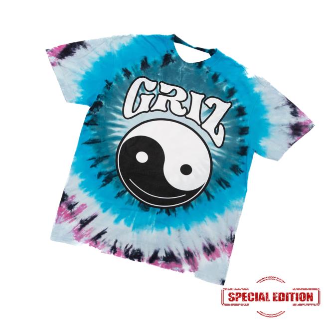My Name Is Griz Merch Store Griz Yingyang Ice Burst Dye Tee My Name Is Griz Merch Store Griz Yingyang Ice Burst Dye Tee