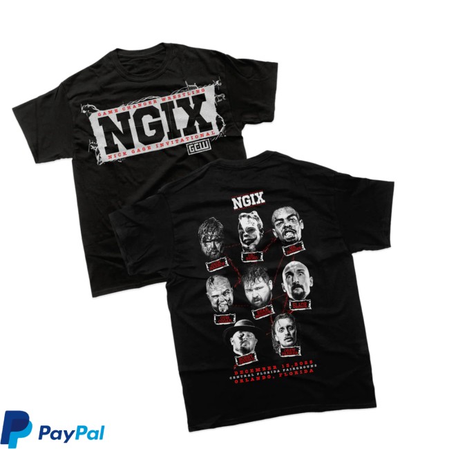 Gcw Merch Store Merch Ngix Event T-Shirt Gcw Merch Store Merch Ngix Event T-Shirt