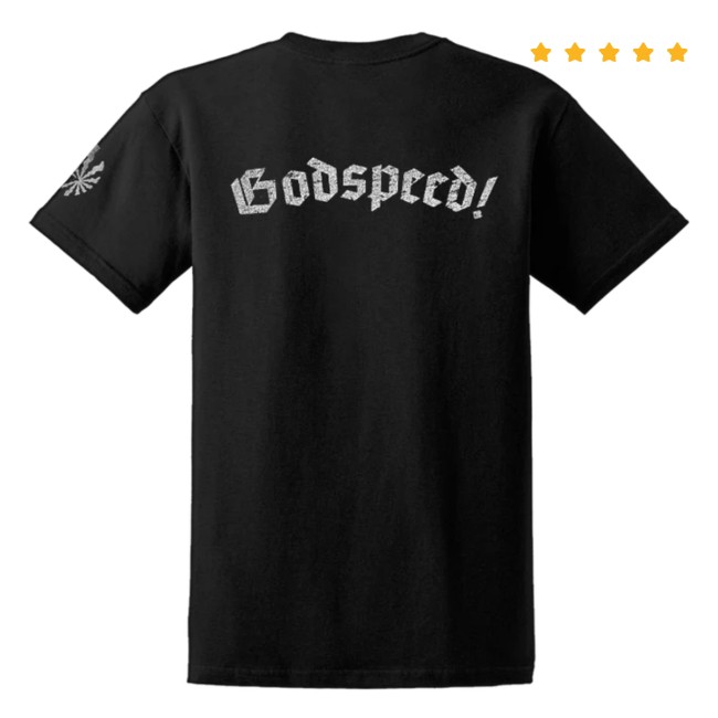 Direct Merch Store Bølzer – ‘Godspeed’ T-Shirt Direct Merch Store Bølzer – ‘Godspeed’ T-Shirt