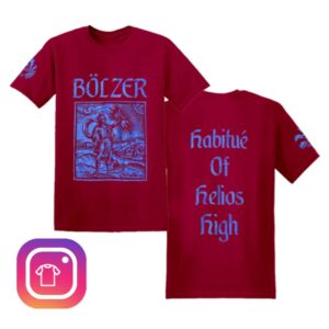 Direct Merch Store Bølzer – ‘Habitue Of Helios High’ T-Shirt