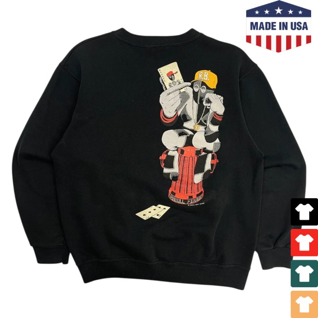 From Another Store Merch Vintage Powell Peralta Factory 2Nd Skate Crewneck Black From Another Store Merch Vintage Powell Peralta Factory 2Nd Skate Crewneck Black