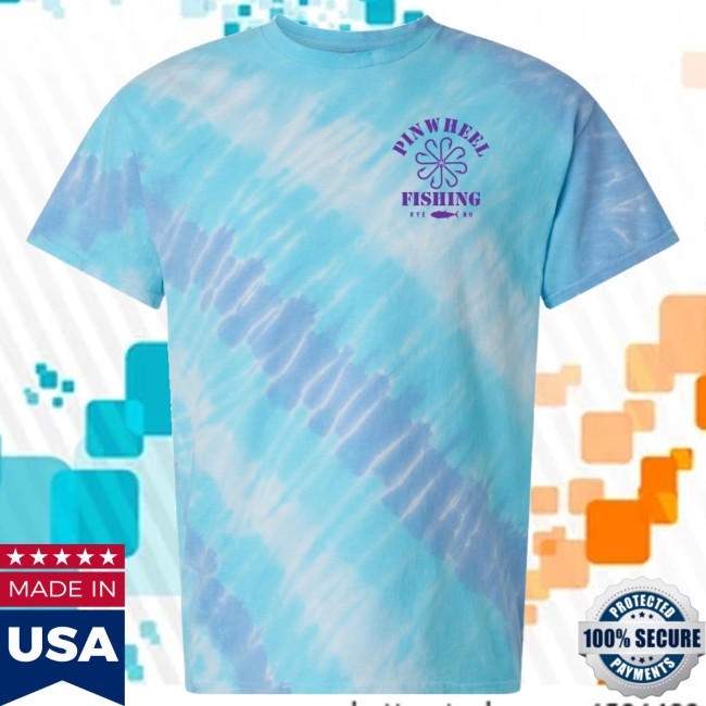 Wicked Tuna Gear Store Merch Pinwheel Hooks Tie-Dye T-Shirt Wicked Tuna Gear Store Merch Pinwheel Hooks Tie-Dye T-Shirt