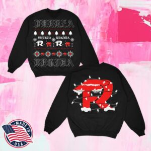 Fuerza Regida Merch Store Fr Mas Black Crewneck