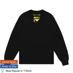 B-Eautiful Store Merch B.Eautiful X Sara Yukiko B.E Angel Ls Shirt (Black)