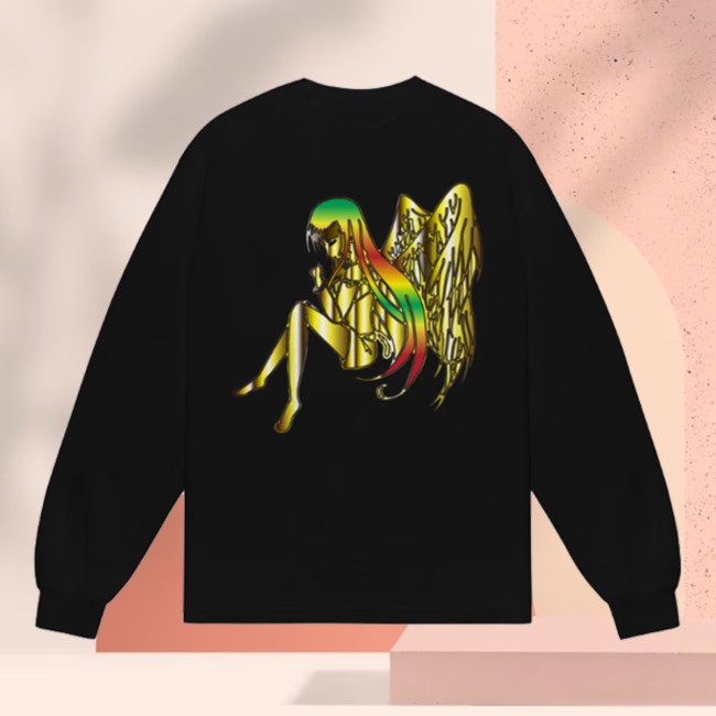 B-Eautiful Store Merch B.Eautiful X Sara Yukiko B.E Angel Ls Shirt (Black) B-Eautiful Store Merch B.Eautiful X Sara Yukiko B.E Angel Ls Shirt (Black)