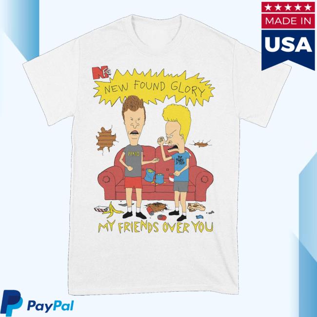 New Found Glory Stuff Merch Store My Friends Over You T-Shirt New Found Glory Stuff Merch Store My Friends Over You T-Shirt