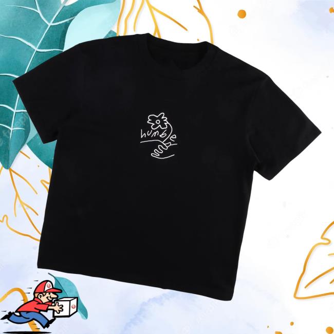 Ninetimes Skateshop Store Merch Humble Nyc Flower Logo Tee Black Ninetimes Skateshop Store Merch Humble Nyc Flower Logo Tee Black