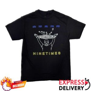 Ninetimes Skateshop Store Merch Ninetimes Utopia Tee Black