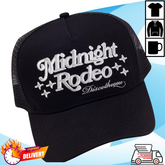 Fashion Moves Forward Store Merch Midnight Rodeo Discotheque Trucker Fashion Moves Forward Store Merch Midnight Rodeo Discotheque Trucker