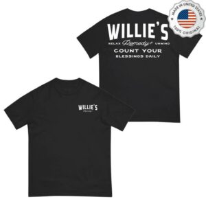 Willie’s Remedy Merch Store Count Your Blessings Tee