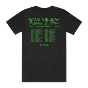 Ambient Inks Store Merch Menos El Oso 20Th Anniversary Tour Tee