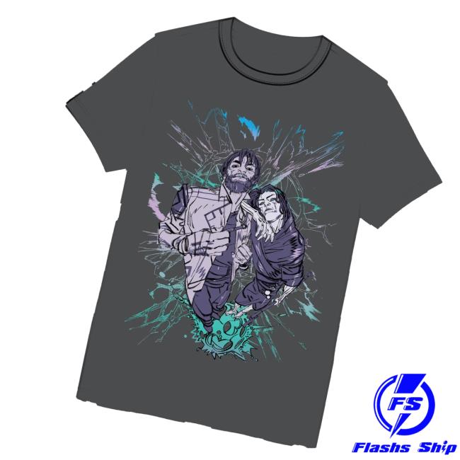 Riot Games Merch Store Arcane Jayce And Viktor Foil Tee Riot Games Merch Store Arcane Jayce And Viktor Foil Tee
