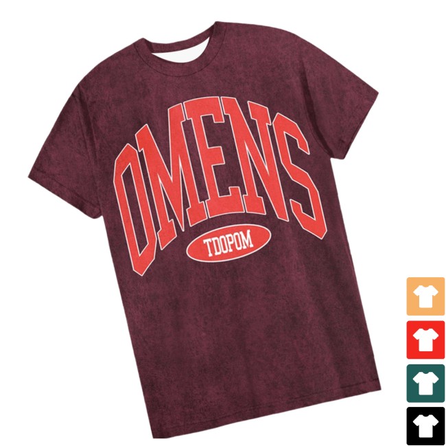 Bad Omens Official Store Merch Varsity Tie Dye Tee Bad Omens Official Store Merch Varsity Tie Dye Tee