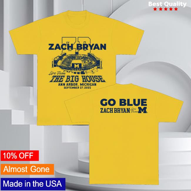 Zach Bryan Merch Store Zb Go Blue Tee Zach Bryan Merch Store Zb Go Blue Tee