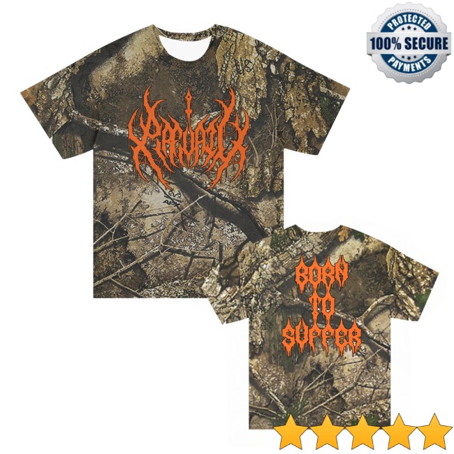 I Prevail Merch Store Shop Born To Suffer T-Shirt Realtree Camo I Prevail Merch Store Shop Born To Suffer T-Shirt Realtree Camo