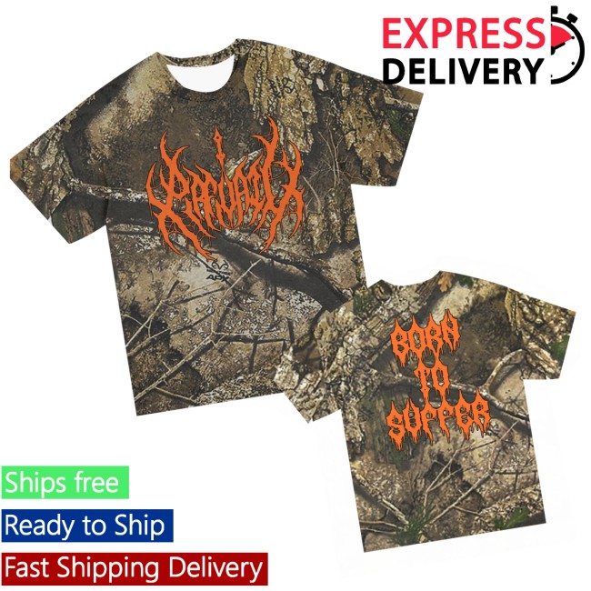 I Prevail Merch Store Shop Born To Suffer T-Shirt Realtree Camo I Prevail Merch Store Shop Born To Suffer T-Shirt Realtree Camo