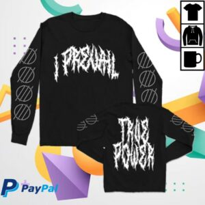 I Prevail Merch Store Shop True Power Metal Long Sleeve (Black)