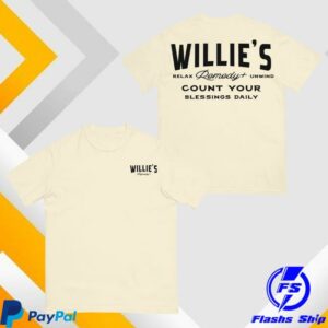 Willie’s Remedy Merch Store Count Your Blessings Tee White