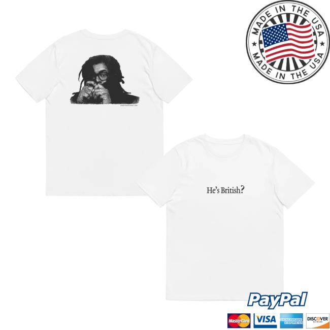 Def Jam Merch Store He’s British T-Shirt Def Jam Merch Store He’s British T-Shirt