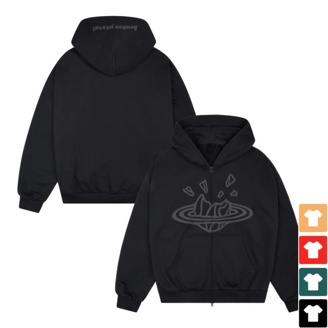 Broken Planet Merch Store Broken Planet Zip Up Hoodie Broken Planet Merch Store Broken Planet Zip Up Hoodie