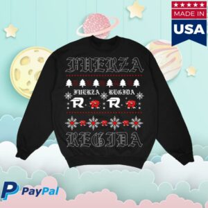 Fuerza Regida Merch Store Fr-Mas Black Crewneck