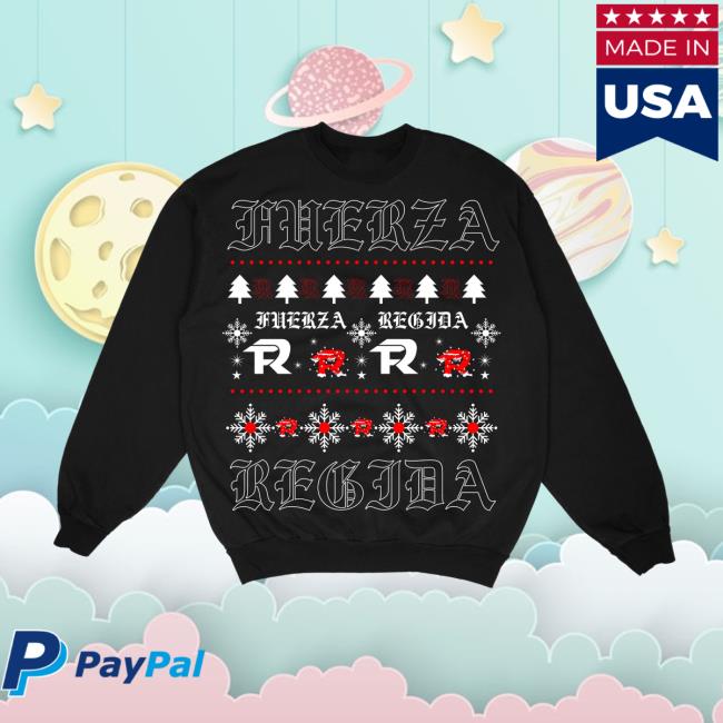 Fuerza Regida Merch Store Fr-Mas Black Crewneck Fuerza Regida Merch Store Fr-Mas Black Crewneck