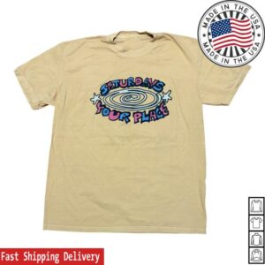 Saturdays At Your Place Merch Store Mustard Tee
