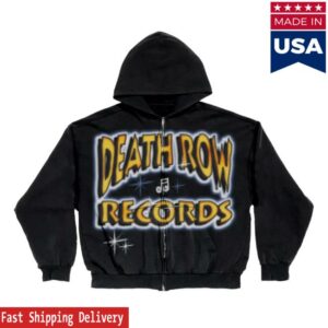 Snoopermarket Merch Store Death Row Records Vintage Airbrush Hoodie