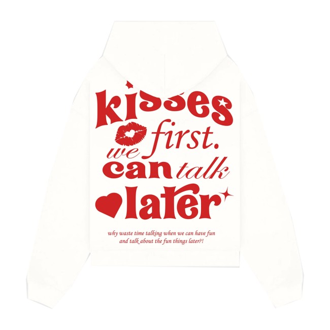 Redflag Studio Store Merch Kisses Hoodie Redflag Studio Store Merch Kisses Hoodie