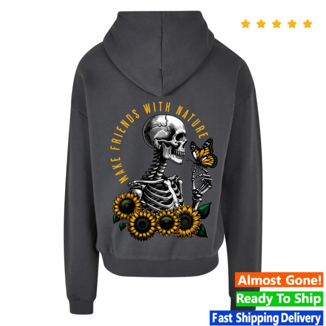 Refuse To Conform Clothing Store Merch Ltd Edition Friends With Nature Ultra-Heavy Hoodie Refuse To Conform Clothing Store Merch Ltd Edition Friends With Nature Ultra-Heavy Hoodie