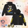 Blink182 Merch Store Blink-182 X La Rams Wide Receiver Black Zip Hoodie 2 kenny Blink182 Merch Store Blink 182 X La Rams Wide Receiver Black Zip Hoodieaa