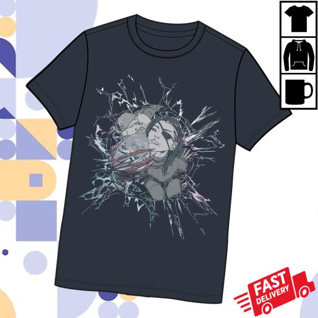 Riot Games Merch Store Arcane Caitlyn And Vi Foil Tee Riot Games Merch Store Arcane Caitlyn And Vi Foil Tee