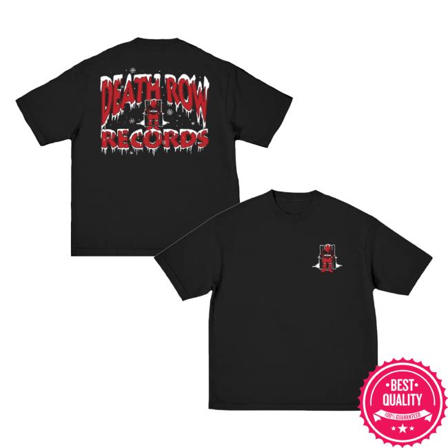 Snoopermarket Merch Store Death Row Records Holiday Tee Snoopermarket Merch Store Death Row Records Holiday Tee