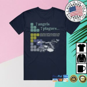 Merchnow Store 7 Angels 7 Plagues Vol 1 Navy T-Shirt