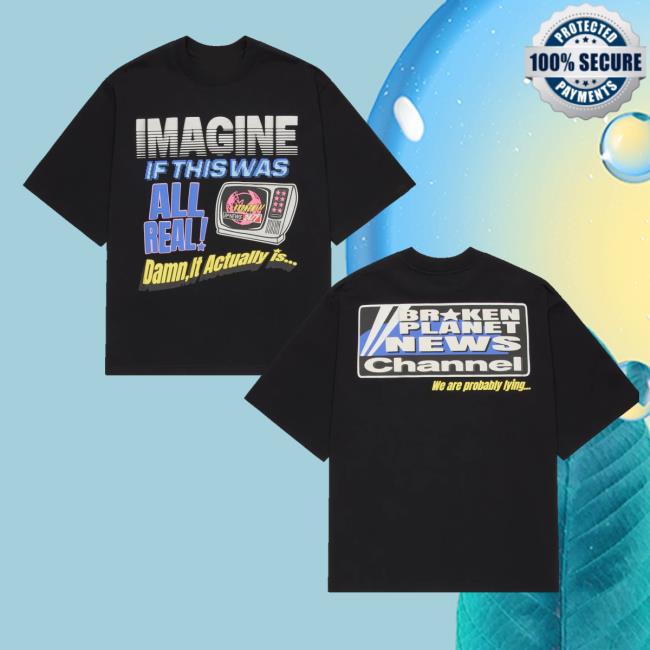 Broken Planet Merch Store Bp News T-Shirt Broken Planet Merch Store Bp News T-Shirt