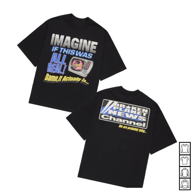 Broken Planet Merch Store Bp News T-Shirt Broken Planet Merch Store Bp News T-Shirt