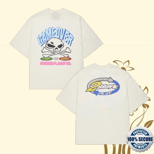 Broken Planet Merch Store Game Over T-Shirt Broken Planet Merch Store Game Over T-Shirt