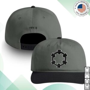 Tape B Merch Store Tape B Reel Two Tone Hat Grey Black