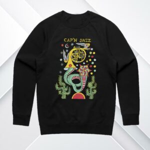 Ambient Inks Merch Store Cap’n Jazz Horn Crewneck